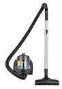Amazon Basics Cylinder Bagless Vacuum Cleaner with HEPA filter for Hardfloor, Carpet & Car, Compact & Lightweight, 700W, 1.5L, Black