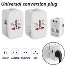 World Wide Use Travel Adapter Universal New Plug Charger UK EU AU US FR USB Port