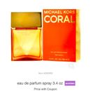 Michael Kors Other | Coral By Michael Kors Eau De Parfum Edp Spray For Women 3.4 Oz / 100 Ml New | Color: Orange | Size: 3.4 Oz