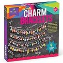 Craft-tastic – DIY Puffy Charm Bracelets – Jewelry Making Kit – Create 4 Customizable Charm Bracelets with 140 Puffy Stickers – Fun Arts and Crafts Kit for Kids (CT1853),Multi