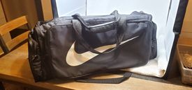 Nike Duffle Bag 32"x14"x12" Hard Bottom - Great for Sports Equipment or Personal