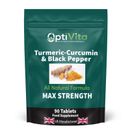Turmeric Curcumin 15,000mg and Tumeric Tablets + Black Pepper STRONG Capsules UK