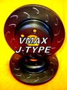 SLOTTED VMAXJ fits SUBARU Impreza All models 1997-1998 FRONT Disc Brake Rotors
