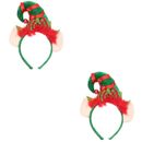 2 Headband Christmas Accessories for Women Hairband Clothing