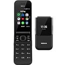 Nokia 2720 Telefono Cellulare 4G Dual Sim, Display 2.8" a Colori, 4GB, Tasti Grandi, Tasto SOS, Bluetooth, Whatsapp, Fotocamera, Nero, Italia