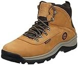 Timberland Men's White Ledge Mid Waterproof Ankle Boot, Wheat Nubuck, 11.5 Wide