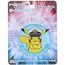 Inagaki POW 004 Pokemon Captain Pikachu Seal Patch, Length 2.4 x Width 2.4 inches (60 mm) x Width 2.4 inches (60 mm) Sticker, Iron, Dual Use Adhesive