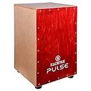 Kadence Pulse Small size Cajon Box + (Free Online Learning Course)- Red Birchwood body - Percussion Box, small size for kids and adults