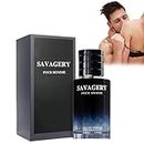 Savagery Pheromone Men Perfume, Men's Romantic Lure Perfume, Pheromone Perfume Spray for Men, Pheromone Cologne for Men Attract Women, Men's Romantic Glitter Perfume Gift (1pcs)