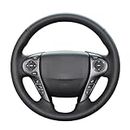 MEWANT Leather Steering Wheel Cover for Honda Accord 9 2013-2017 / Pilot 2016-2018 / Ridgeline 2017-2020 / Crosstour 2013-2015 / Steering Wheels Accessories for Honda Accord Crosstour