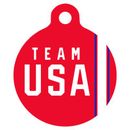 Team USA Logo Dog Tag