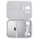 co2CREA Hard Storage Travel Protective Case for Apple 2023 Mac Mini M2 Pro/Mini M2 /Mini M1 /Mini Chip Desktop Computer,Hard Cover Fits for Magic Mouse, Charger and Accessories,Case Only