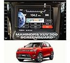 PROTECTERR 9H Screen Protector Guard Designed For MAHINDRA XUV 300 Car Infotainment System (7 Inch) - Car Gps Navigation Display Touchscreen Protective Film accessories [Not A Tempered Glass]