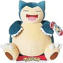 Pokémon PKW0102-Peluche Relaxo, Ufficiale Pluche-Snorlax, 30 cm, Multicolore, 36680