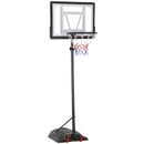 Portable Basketball Hoop Height Adjustable Backboard Goal System for Kids Adults