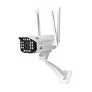 JK Vision 3MP WiFi 4G SIM CCTV Bullet Camera, Color Night Vision, Audio Record, Two Way Talk, Memory Card Supported, All SIM Support (JIO, Vodafone, Airtel, Idea and More), 4 Powerful WiFi Antenna