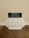 Juul Logo Lighted Sign White Logo 18” Wide x 12.25” Tall. Open Box Free Shipping
