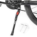 Bicycle Kickstand, Adjustable Aluminum Alloy Bicycle Side Support Bracket Generally 22“24”26“27.5" Mountain Bike/Road Bike/BMX/MTB/City Bike/Kids Bike/Sports Bike/Adult Bike …