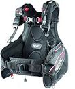 SEAC Ego Scuba Diving BCD (Black/Red, Large)