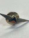 Delta Airlines Sterling Silver 925 Wings Lapel Pin 1 Year Service Award. No Box.