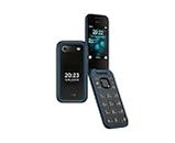 Nokia 2660 - Telefono Cellulare 4G Dual Sim, Display 2.8", Tasti Grandi, Tasto SOS, Fotocamera, Bluetooth, Radio FM Wireless e lettore mp3, Ampia batteria, Blue, Italia