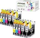 LC203 LC201 Ink Cartridge Replacement for Brother LC203XL LC201XL 203 201 Work with Brother MFC-J460DW J480DW J485DW J680DW J880DW J885DW J4320DW J4420DW J4620DW J460DW Printer (LC203XL Ink 10 Pack)