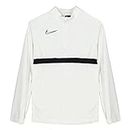 Nike Y NK Dry ACD21 Dril Top Sweatshirt, Boys, White/Black/Black/Black, S