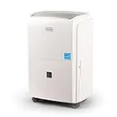 BLACK+DECKER 3000 Sq. Ft. Dehumidifier for Large Spaces and Basements, Energy Star Certified, BDT30WTB
