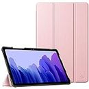 FINTIE SlimShell Case for Samsung Galaxy Tab A7 10.4'' 2020 SM-T500/SM-T505, Super Thin Lightweight Stand Cover with Auto Wake/Sleep Feature, Rose Gold
