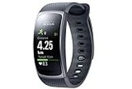 Samsung Gear Fit 2 Smartwatch mit Pulssensor und Benachrichtigungen - Dunkelgrau (S)
