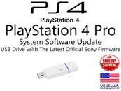 PlayStation 4 Pro Actualización Instalación Unidad Flash USB Último Firmware Oficial Sony