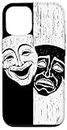 iPhone 12/12 Pro Theater Mask Soft Grunge Drama Comedy And Tragedy Vintage Case
