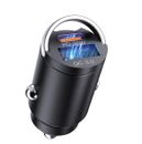 Fast USB and USBC Type-C cigarette lighter car charger for mobile phone