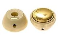 Zamm Pair of Hofner Reissue Tea Cup Knobs Fits Icon Ignition CT Series Beatle Bass