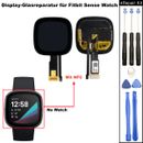 Para Fitbit Sense con reloj NFC LCD pantalla digitalizador repuesto reparación