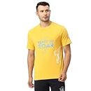 Adidas Men's Regular Fit T-Shirt Yellow L
