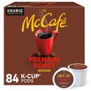 McCafe, Premium Roast Coffee, Keurig Single Medium Roast 84 K-cup Pods, 