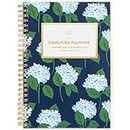 AT-A-GLANCE 2023 Weekly & Monthly Planner, Simplified by Emily Ley, 5-1/2" x 8-1/2", Small, Customizable, Monthly Tabs, Pocket, Carolina Dogwood (EL91-201)
