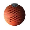 Boompods Soundclip tragbarer Bluetooth Lautsprecher mit Amazon Alexa - Outdoor Lautsprecher klein, IPX6 wasserdicht, 5 Std Spielzeit, Mikrofon & Dual Pairing, für Dusche, Reisen, iPhone, Orange