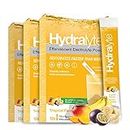 HydraLyte Electrolyte Powder, Low Sugar Electrolyte Packets Designed for Rapid Hydration, Safe Hydration for All Ages - Made with All Natural Ingredients, 36 Servings, Tropical Flavour