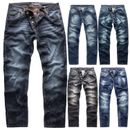 Jeans uomo pantaloni jeans uomo jeans pantaloni regular fit denim W29-W44 NUOVI