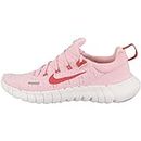 NIKE Femme Free Run 5.0 Sneaker, Med Soft Pink Lt Crimson Pink Foam, 36.5 EU