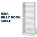 Ikea BILLY Bookcase, white, Stroage Shelving Unit Bookcase 6 Shelving Unit Rack