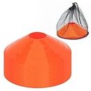 CARTMAN 12 Pack Disc Cones Agility Soccer Cones with Carry Bag, Sports Training Cones for Soccer Practice, Skating, Football, Basketball