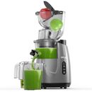 SiFENE Cold Press Juicer, Vertical, Slow Masticating, 3.3in Chute, Easy to Clean, Gray in Black/Gray | 20.28 H x 10.4 W x 6.3 D in | Wayfair