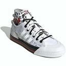 Adidas Originals Nizza Hi RF DL Save Lobster White Multi Sport Sneaker Shoe Mens