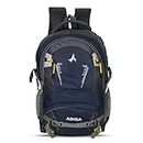 ADISA 15.6 inch laptop backpack office bag college travel back pack 32 Ltrs (z-Navy Blue)