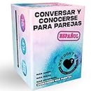 Why Don't We Conversar y Conocerse en espagnol 120 cartes avec questions, jeux, conversations, etc. Jeu amusant pour adultes et cadeau pour les couples.