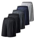 CE' CERDR Mens Athletic Workout Shorts with Pockets and Elastic Waistband Quick Dry Activewear