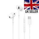 Wired Type-c Headphone Stereo Earphones with Mic for iphone 15 Pro Max 15 Pro 15